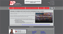 Desktop Screenshot of indianapolymers.com